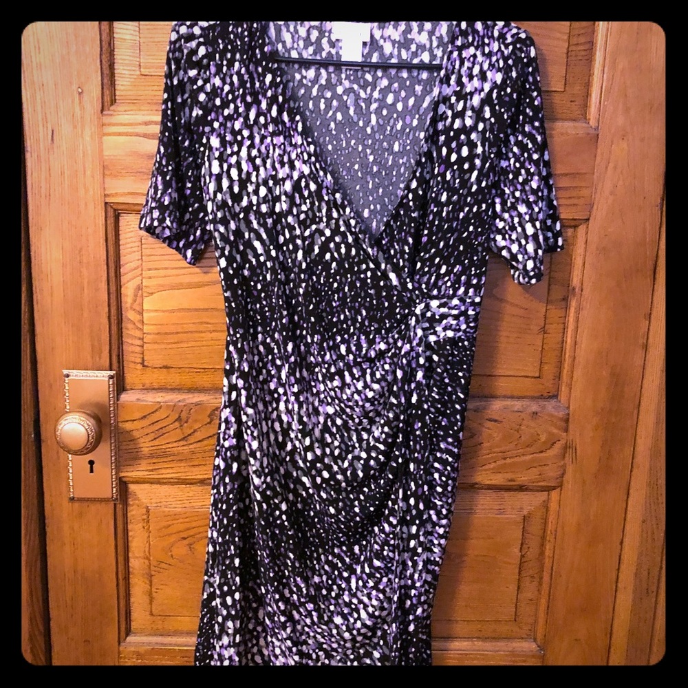 Motherhood Maternity wrap dress